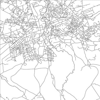 ROAD MAP OF FOUMBOT, CAMEROON BY MAPBAKES