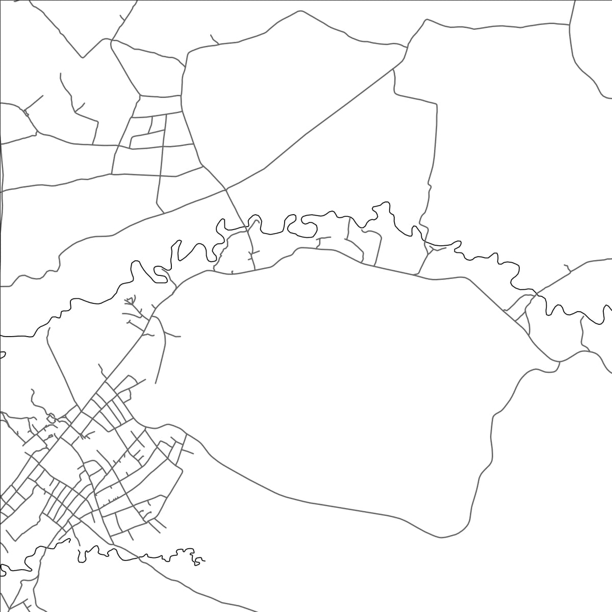 ROAD MAP OF KEKEM, CAMEROON BY MAPBAKES