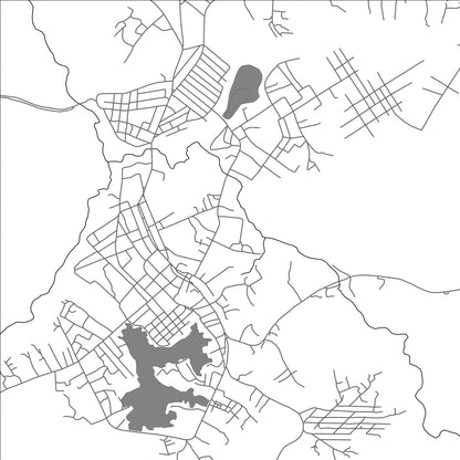 ROAD MAP OF SANGMELIMA, CAMEROON BY MAPBAKES