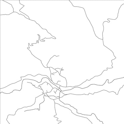 ROAD MAP OF WIDEKUM, CAMEROON BY MAPBAKES