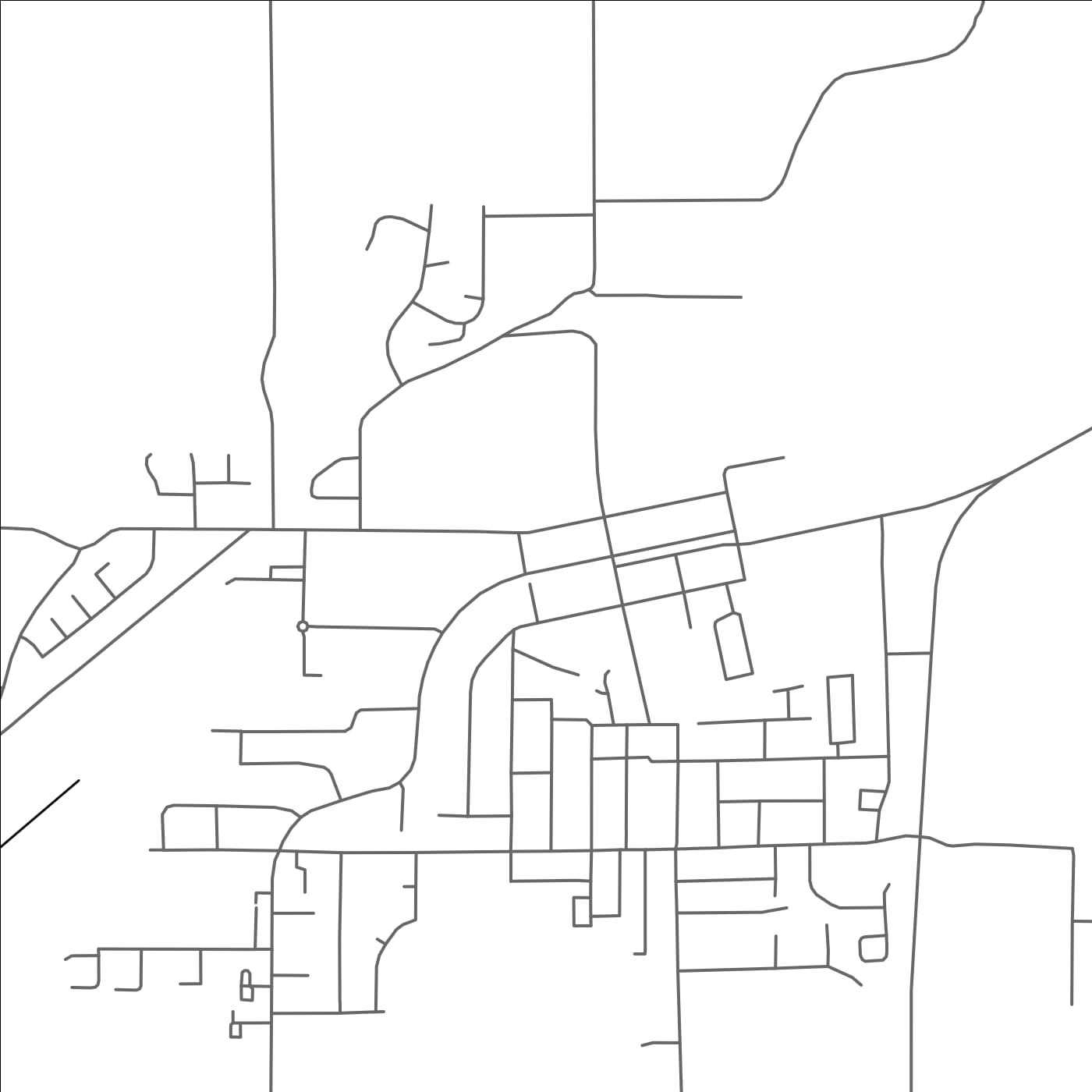 ROAD MAP OF ARMSTRONG, CANADA BY MAPBAKES