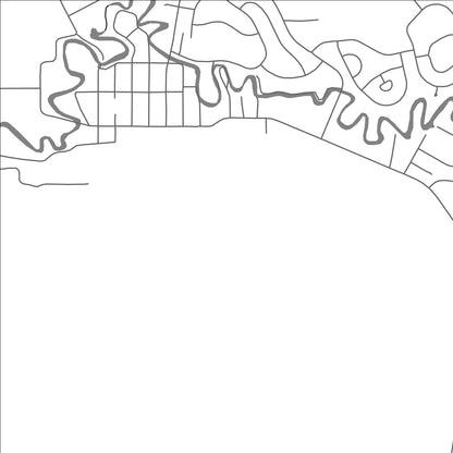 ROAD MAP OF ATIKOKAN, CANADA BY MAPBAKES