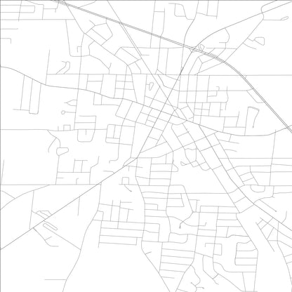 ROAD MAP OF ALBERTVILLE, ALABAMA BY MAPBAKES