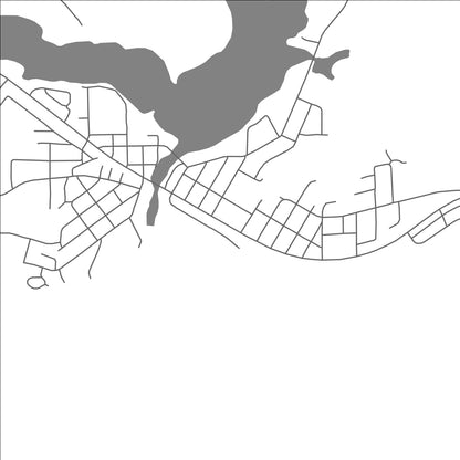 ROAD MAP OF BLIND RIVER, CANADA BY MAPBAKES