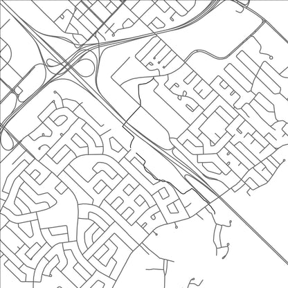 ROAD MAP OF BOISBRIAND, CANADA BY MAPBAKES