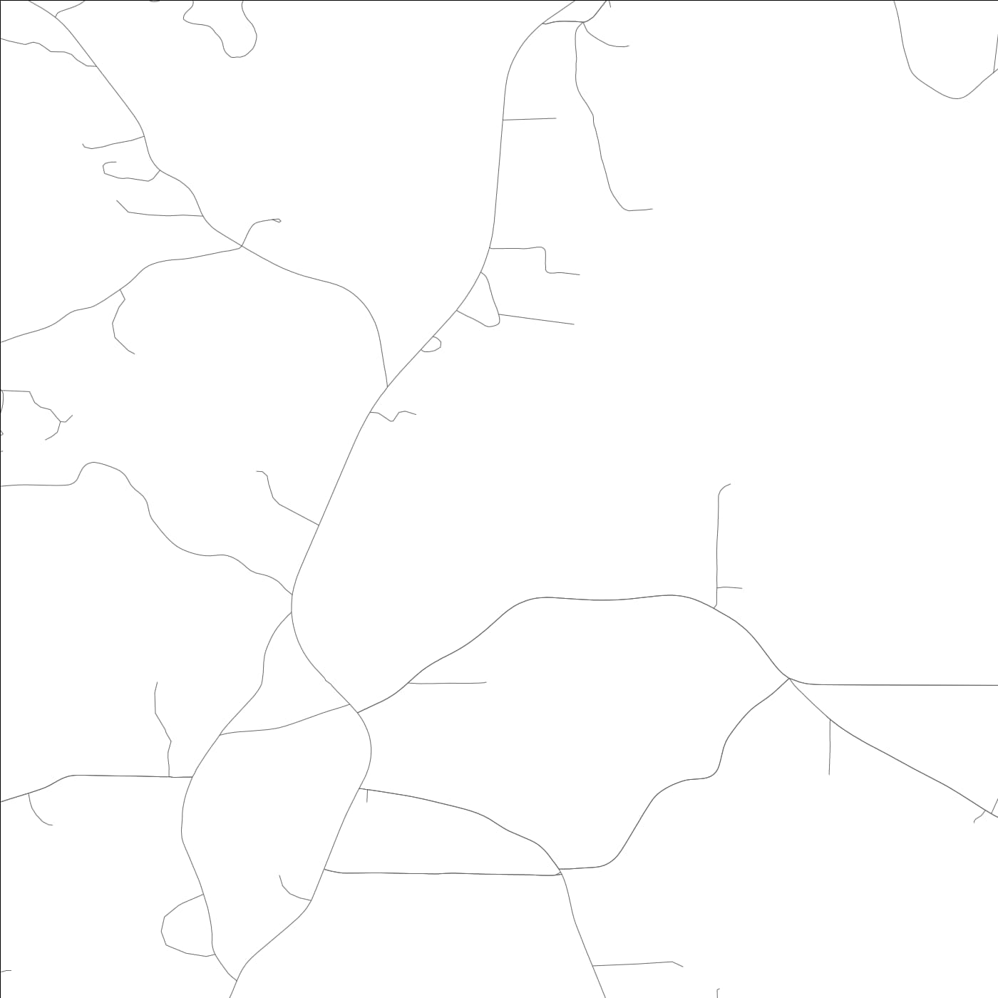 ROAD MAP OF ARLEY, ALABAMA BY MAPBAKES