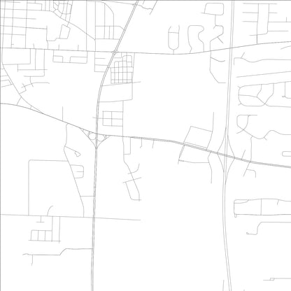 ROAD MAP OF ATHENS, ALABAMA BY MAPBAKES