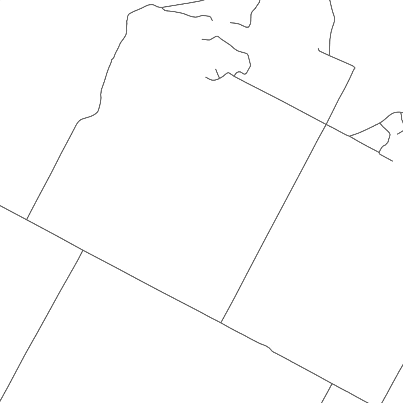 ROAD MAP OF CLARENDON, CANADA BY MAPBAKES