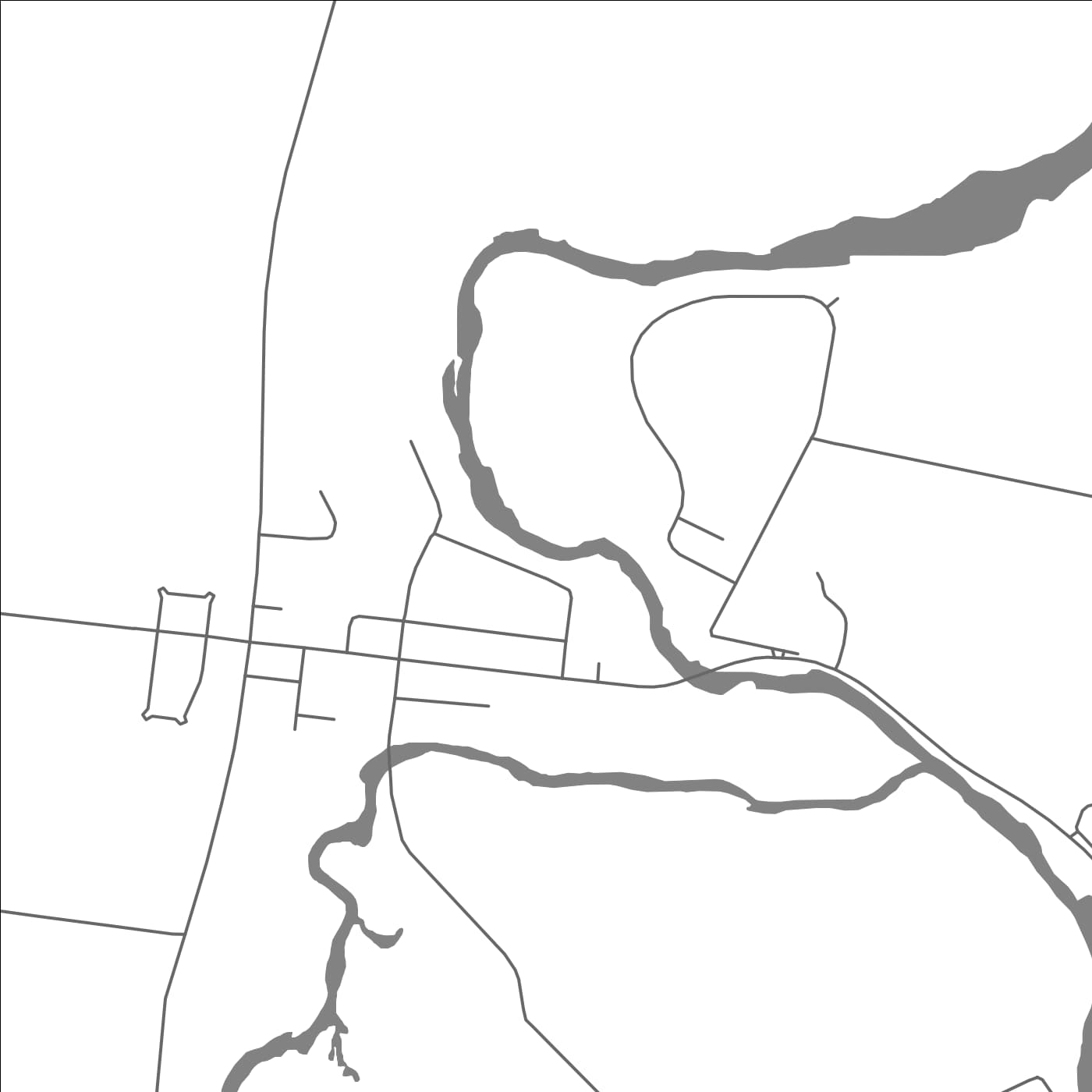 ROAD MAP OF CONESTOGO, CANADA BY MAPBAKES