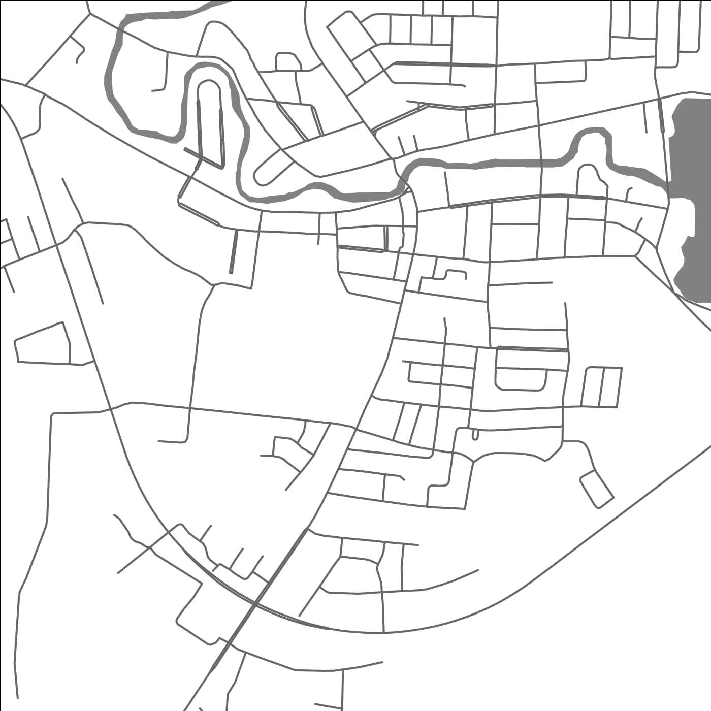 ROAD MAP OF COWANSVILLE, CANADA BY MAPBAKES