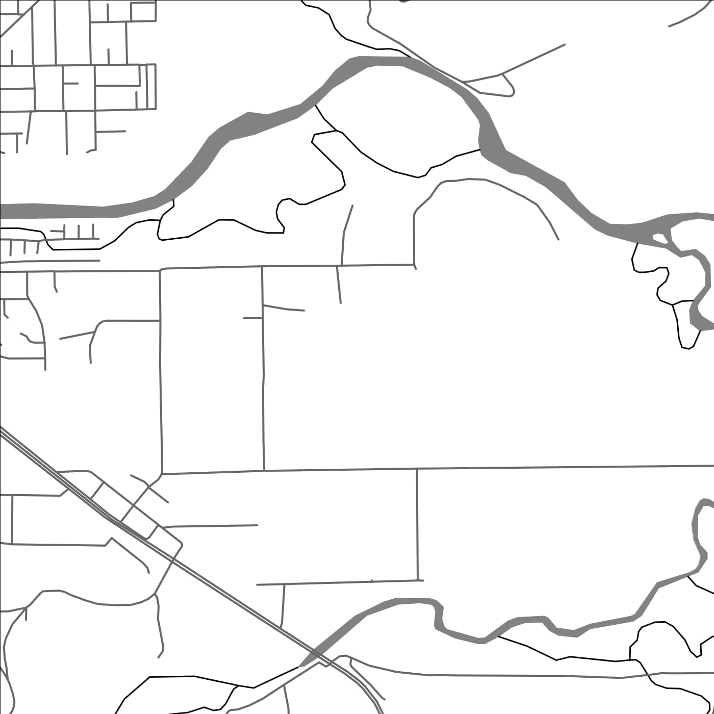 ROAD MAP OF COWICHAN BAY, CANADA BY MAPBAKES