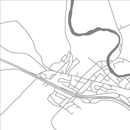 ROAD MAP OF DEGELIS, CANADA BY MAPBAKES