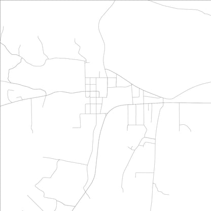 ROAD MAP OF BEATRICE, ALABAMA BY MAPBAKES