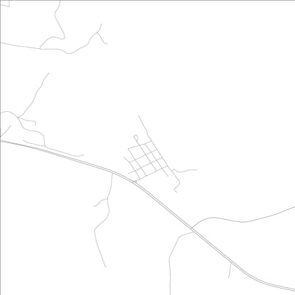ROAD MAP OF BENTON, ALABAMA BY MAPBAKES