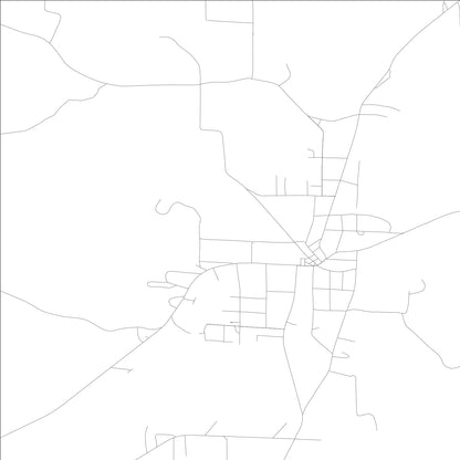 ROAD MAP OF BERRY, ALABAMA BY MAPBAKES