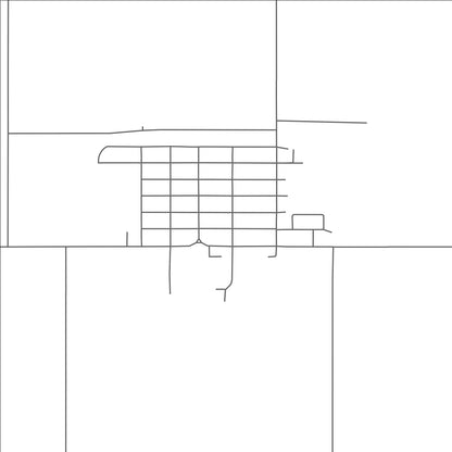 ROAD MAP OF GRAVELBOURG, CANADA BY MAPBAKES