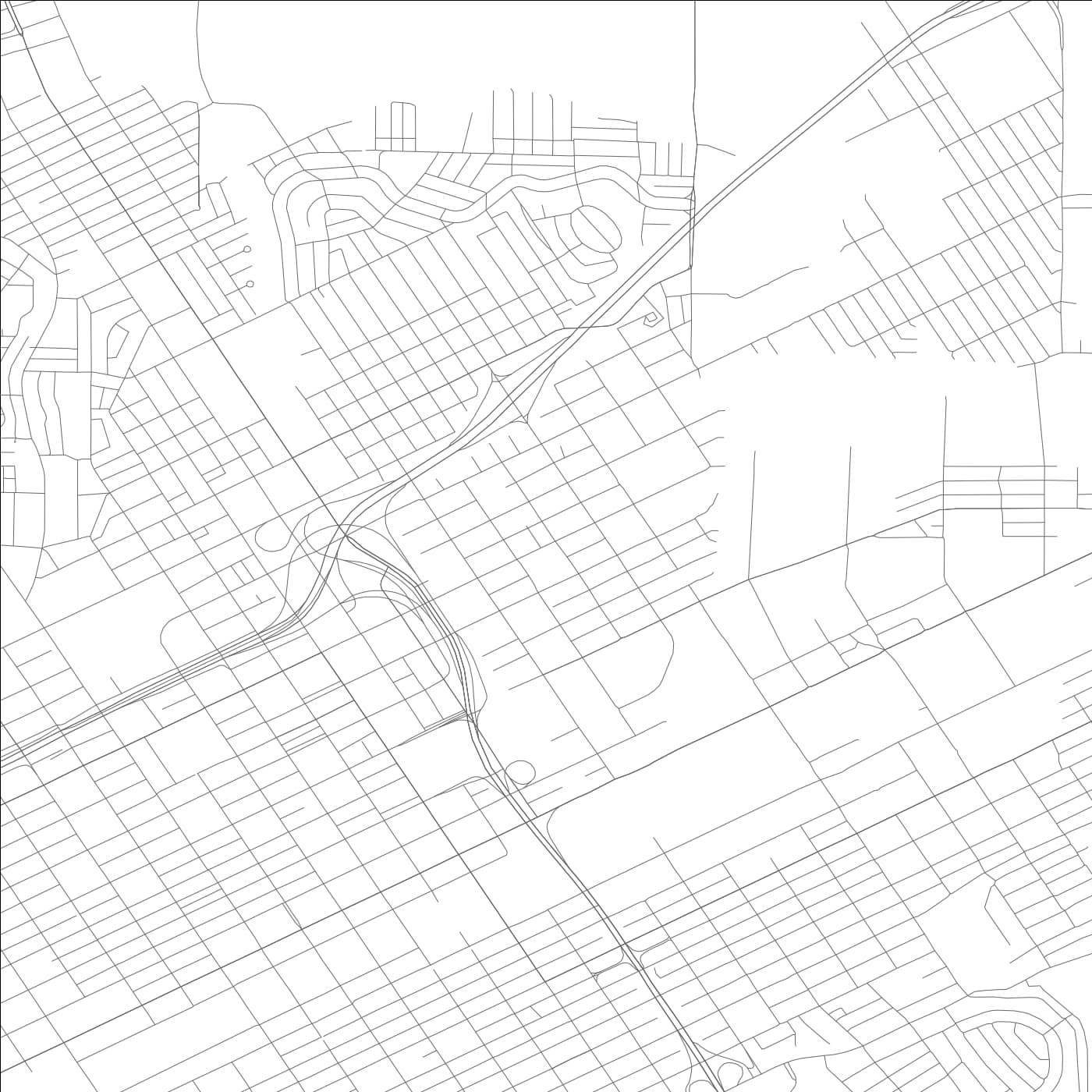 ROAD MAP OF BIRMINGHAM, ALABAMA BY MAPBAKES