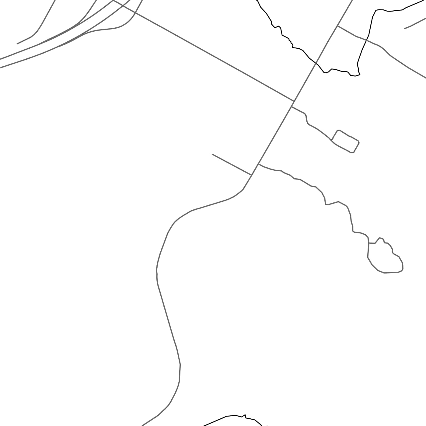 ROAD MAP OF HANWELL, CANADA BY MAPBAKES