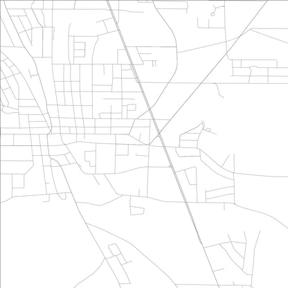 ROAD MAP OF BOAZ, ALABAMA BY MAPBAKES