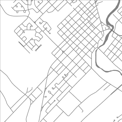 ROAD MAP OF JOLIETTE, CANADA BY MAPBAKES