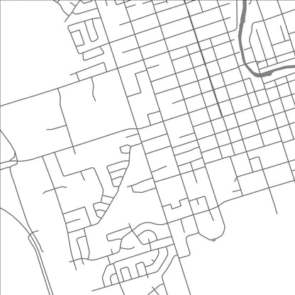 ROAD MAP OF KAWARTHA LAKES, CANADA BY MAPBAKES