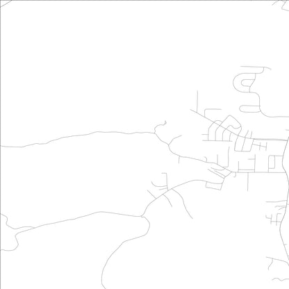 ROAD MAP OF BRANTLEYVILLE, ALABAMA BY MAPBAKES