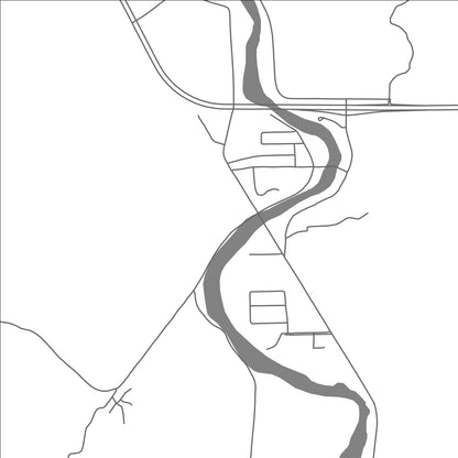 ROAD MAP OF LA CONCEPTION, CANADA BY MAPBAKES