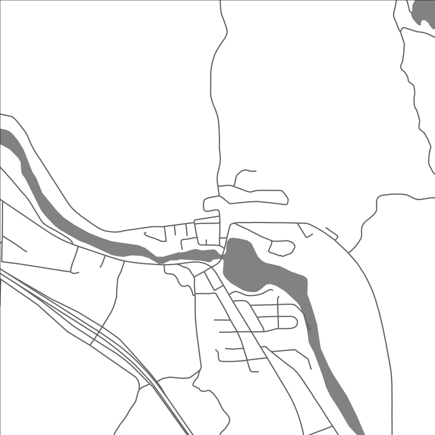 ROAD MAP OF LABELLE, CANADA BY MAPBAKES