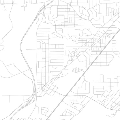 ROAD MAP OF BRIGHTON, ALABAMA BY MAPBAKES