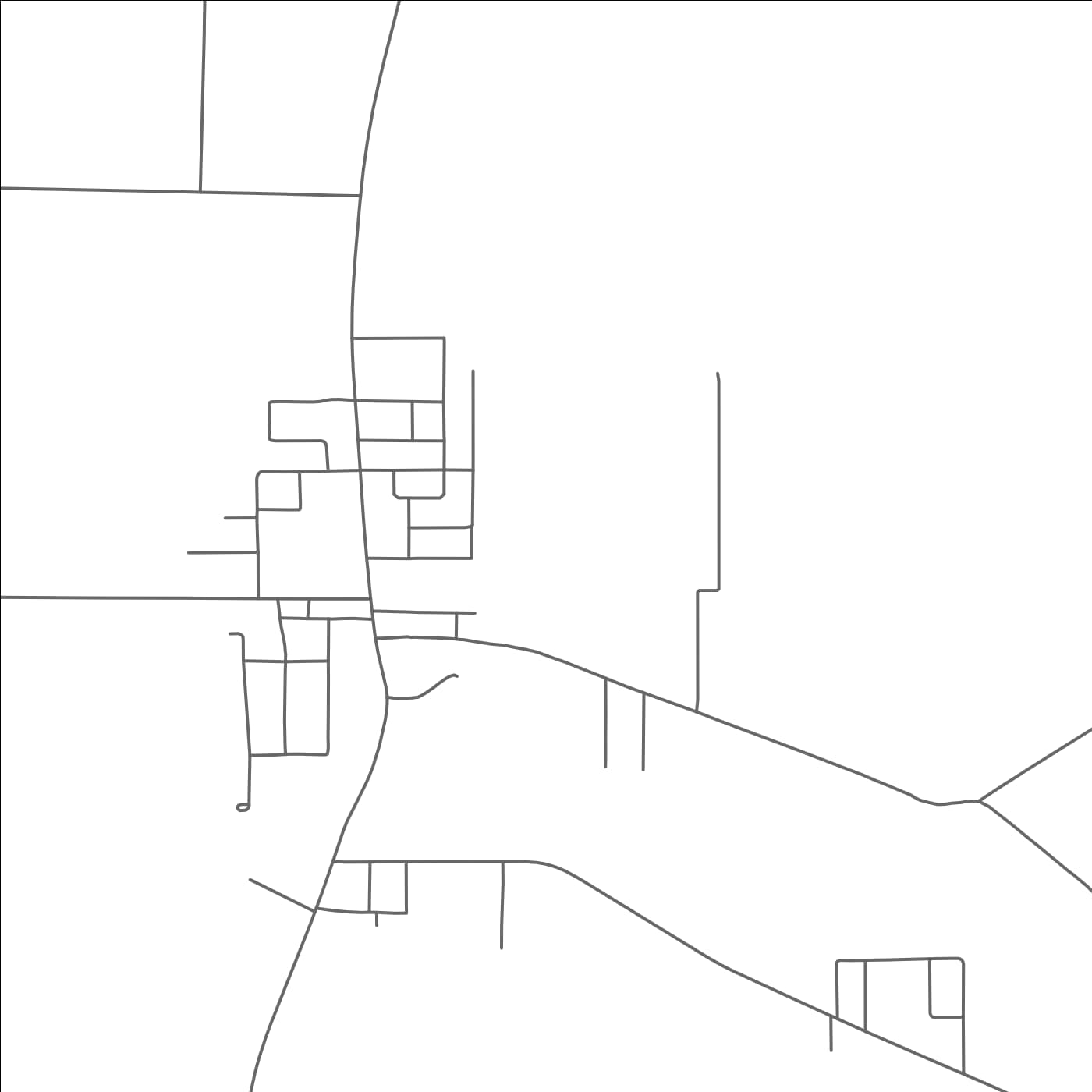 ROAD MAP OF LACOLLE, CANADA BY MAPBAKES