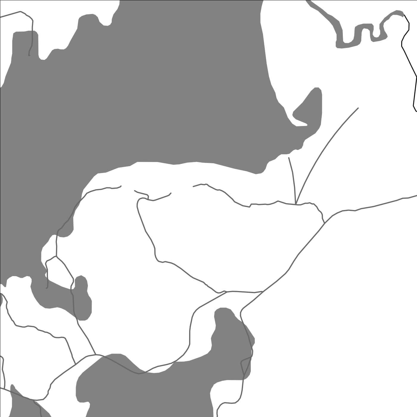 ROAD MAP OF LAKE OF BAYS, CANADA BY MAPBAKES