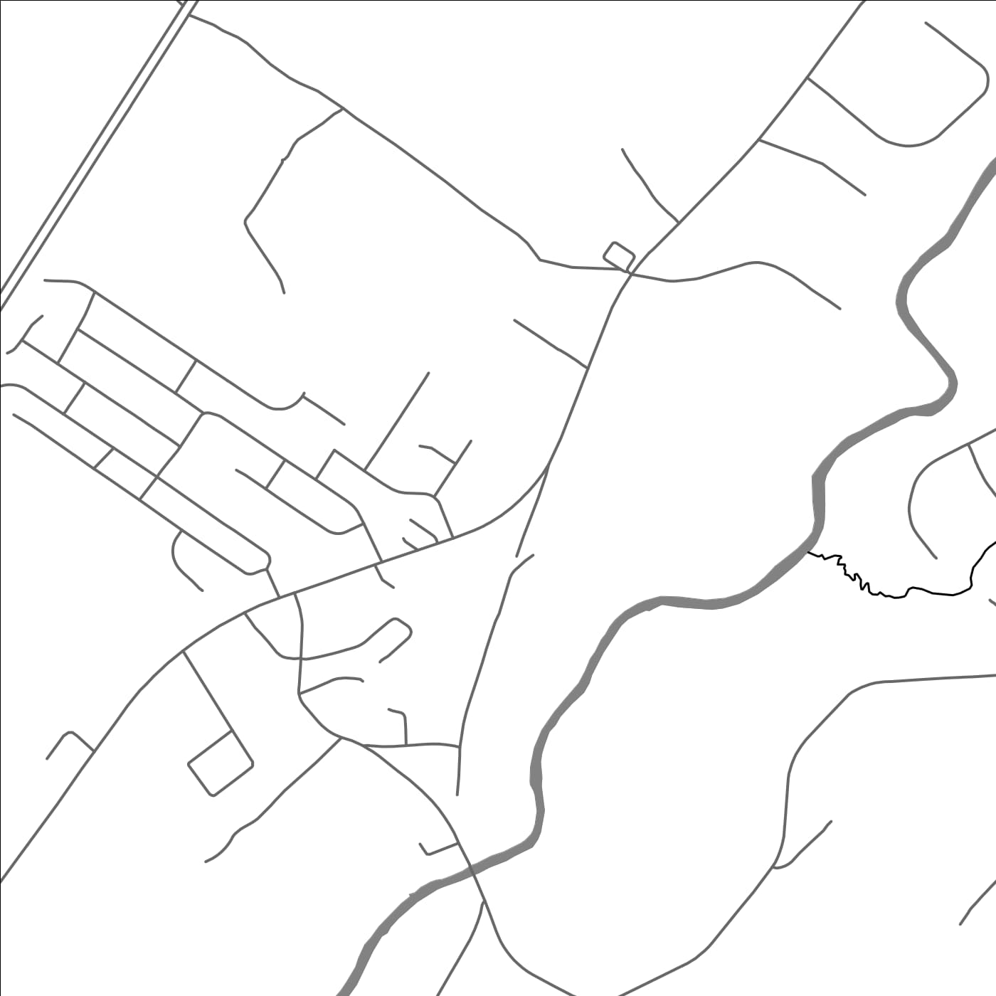 ROAD MAP OF LANTZ, CANADA BY MAPBAKES