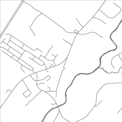 ROAD MAP OF LANTZ, CANADA BY MAPBAKES