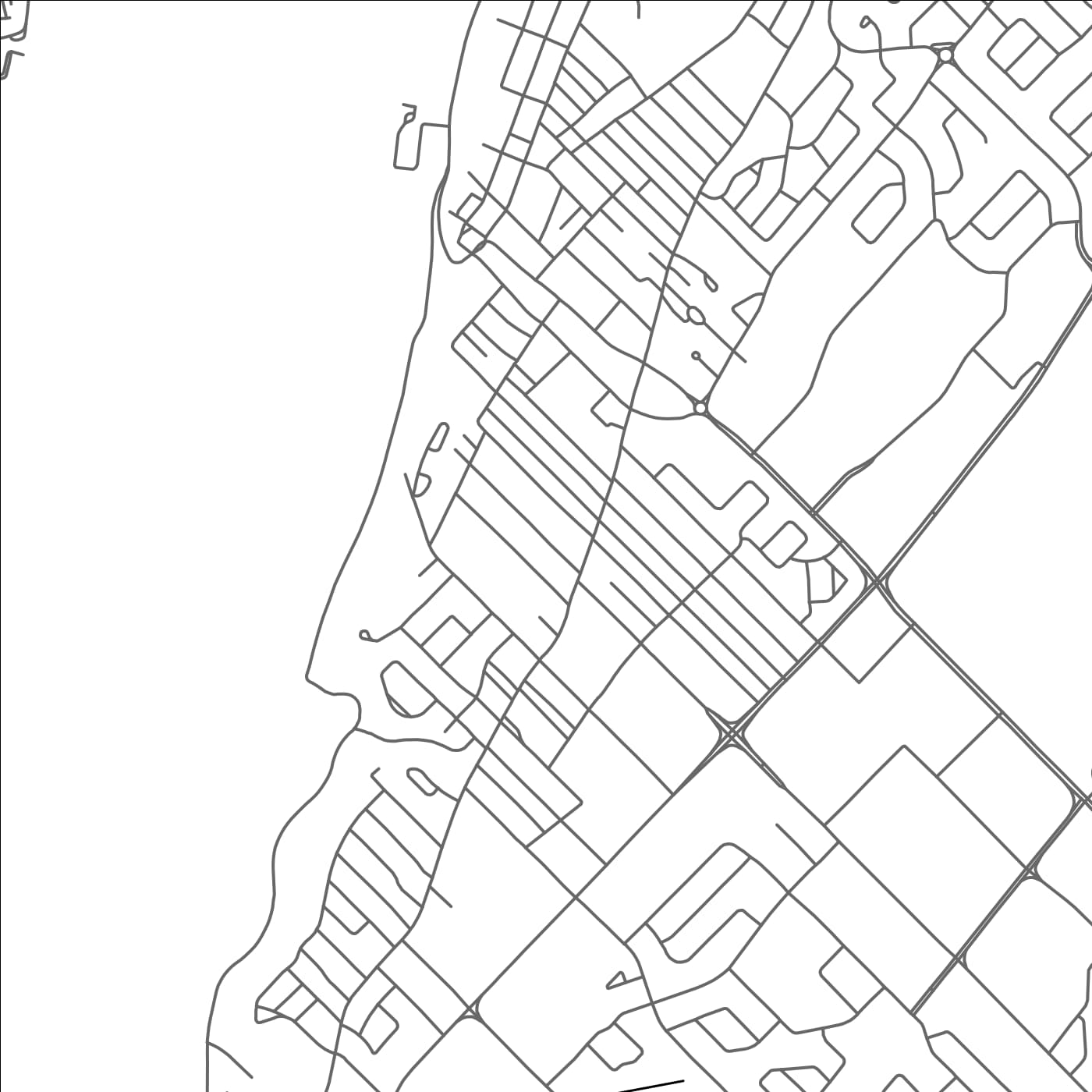 ROAD MAP OF LEVIS, CANADA BY MAPBAKES