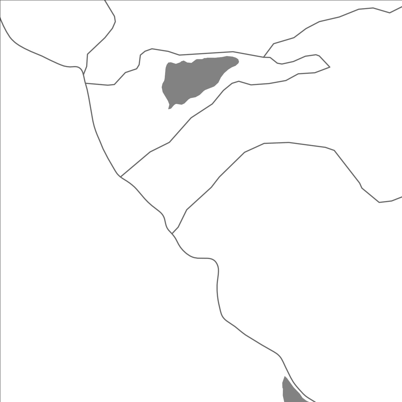 ROAD MAP OF LISTUGUJ, CANADA BY MAPBAKES