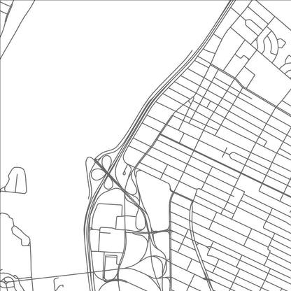 ROAD MAP OF LONGUEUIL, CANADA BY MAPBAKES