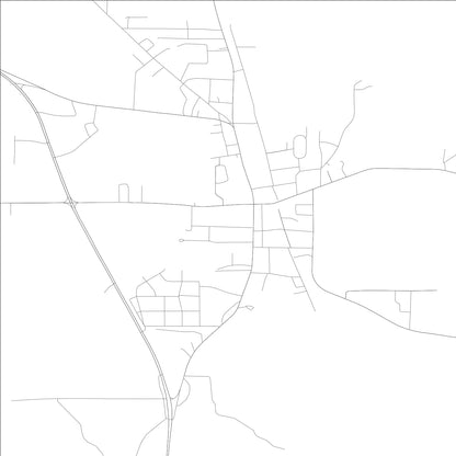 ROAD MAP OF BRUNDIDGE, ALABAMA BY MAPBAKES