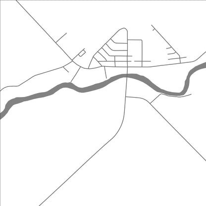 ROAD MAP OF LYSTER, CANADA BY MAPBAKES