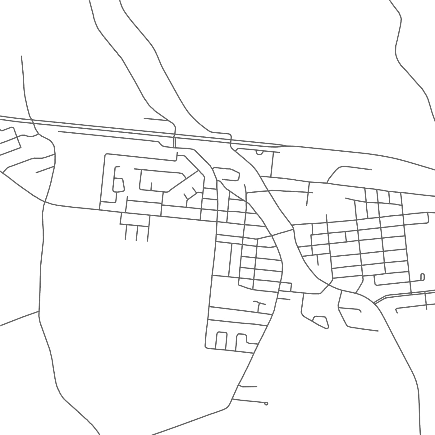 ROAD MAP OF MARIEVILLE, CANADA BY MAPBAKES