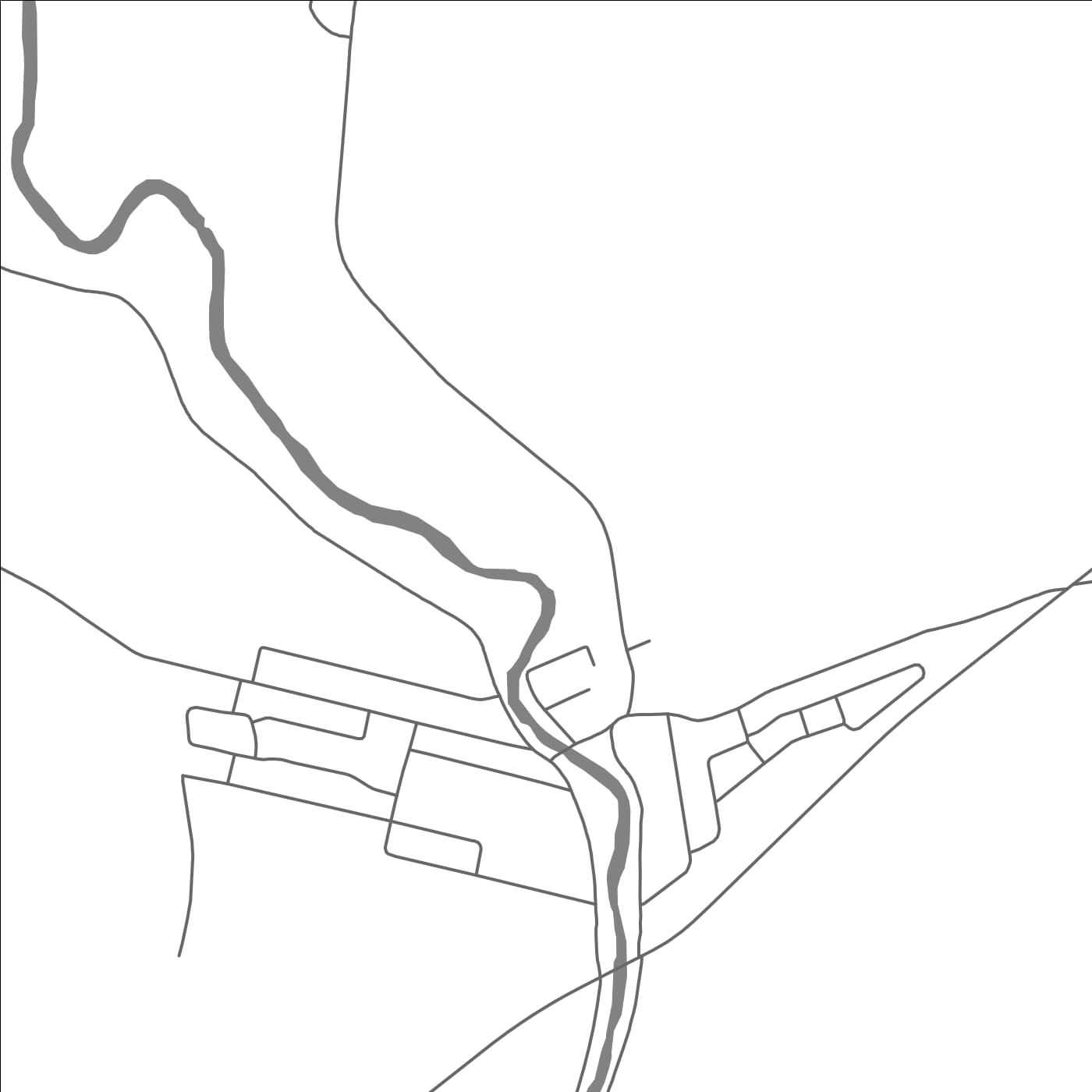 ROAD MAP OF MASKINONGE, CANADA BY MAPBAKES