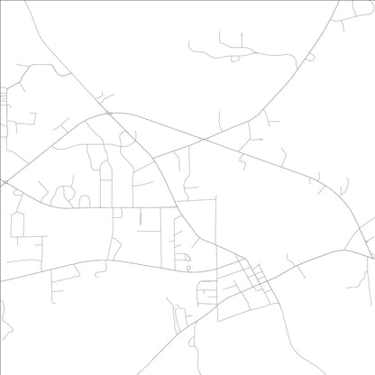 ROAD MAP OF CAMDEN, ALABAMA BY MAPBAKES