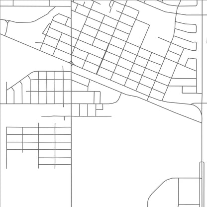 ROAD MAP OF MELFORT, CANADA BY MAPBAKES