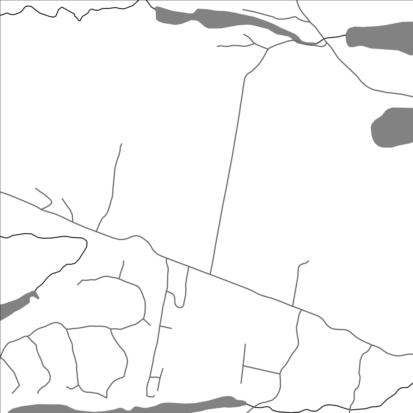 ROAD MAP OF MILLE ISLES, CANADA BY MAPBAKES