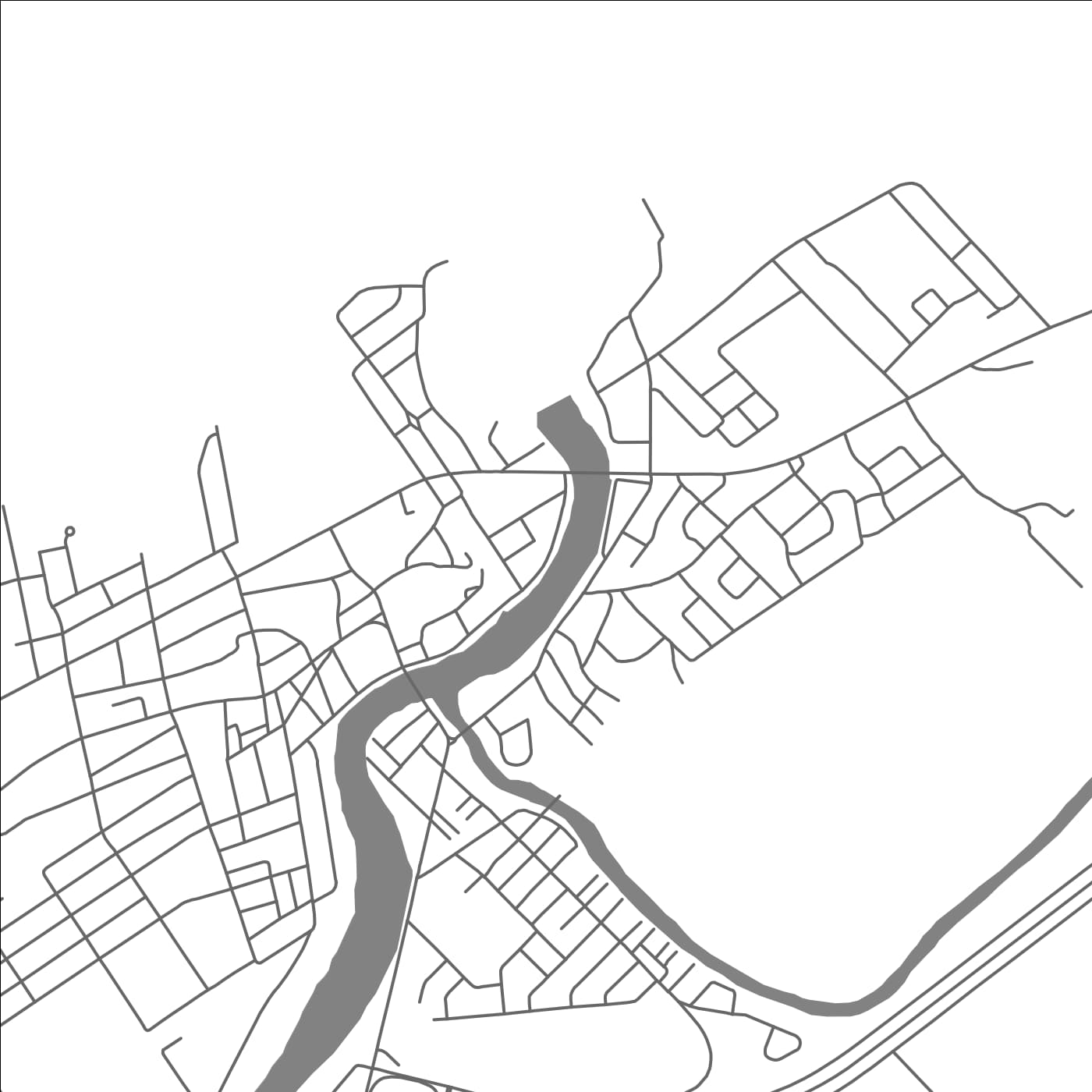 ROAD MAP OF MONTMAGNY, CANADA BY MAPBAKES