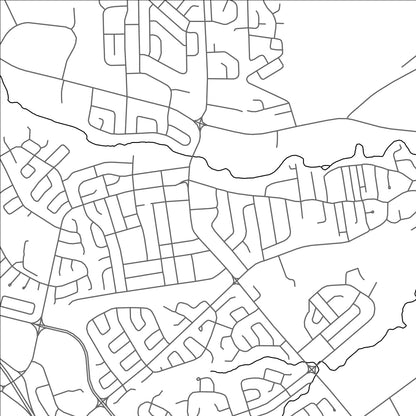 ROAD MAP OF MOUNT PEARL PARK, CANADA BY MAPBAKES