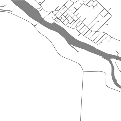 ROAD MAP OF NICOLET, CANADA BY MAPBAKES