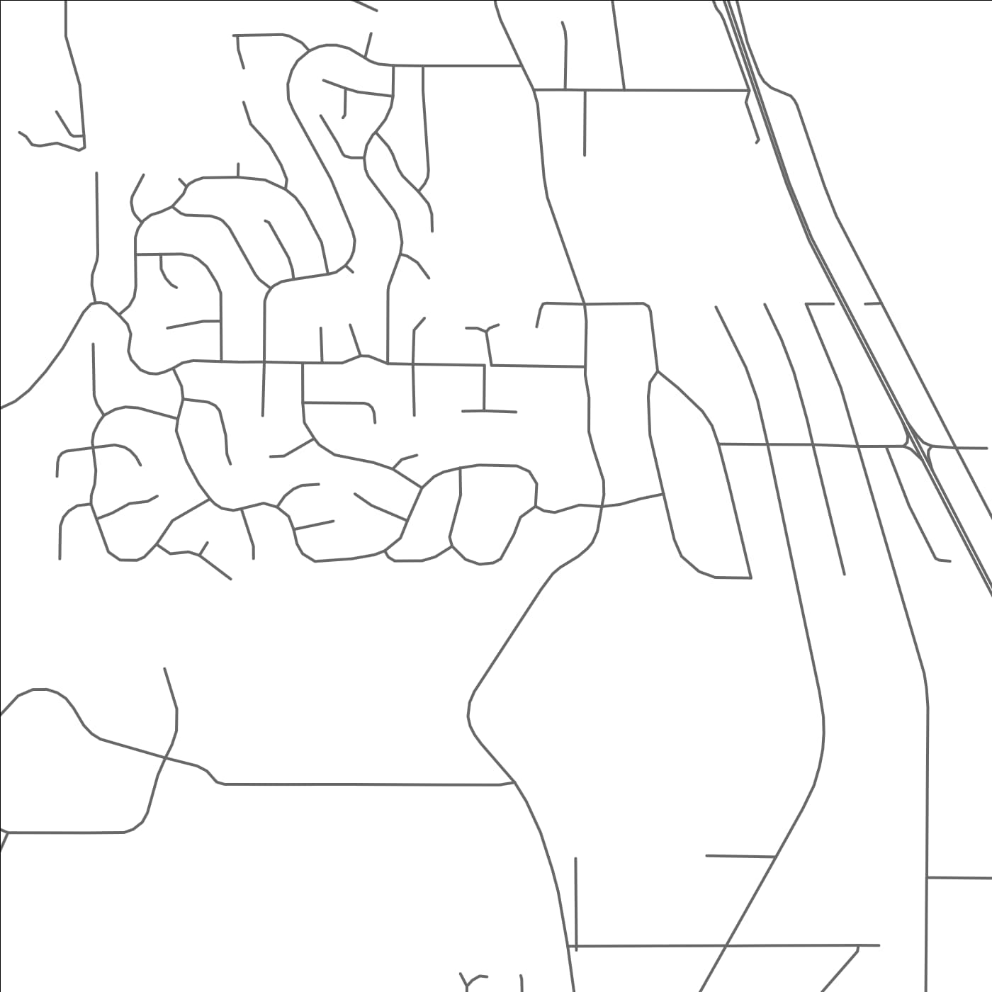 ROAD MAP OF NORTH SAANICH, CANADA BY MAPBAKES