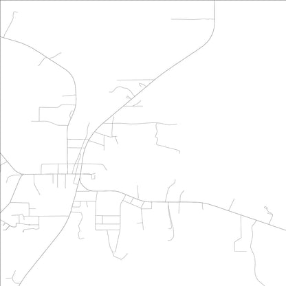 ROAD MAP OF CHATOM, ALABAMA BY MAPBAKES