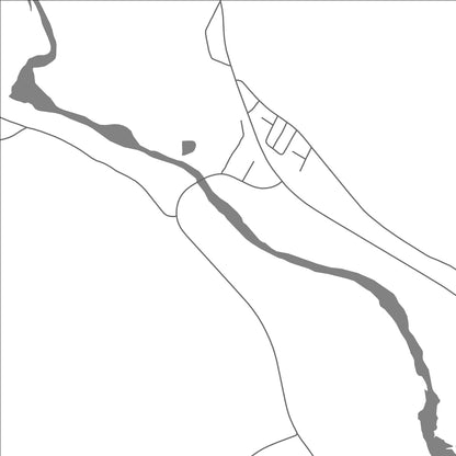 ROAD MAP OF NOUVELLE, CANADA BY MAPBAKES