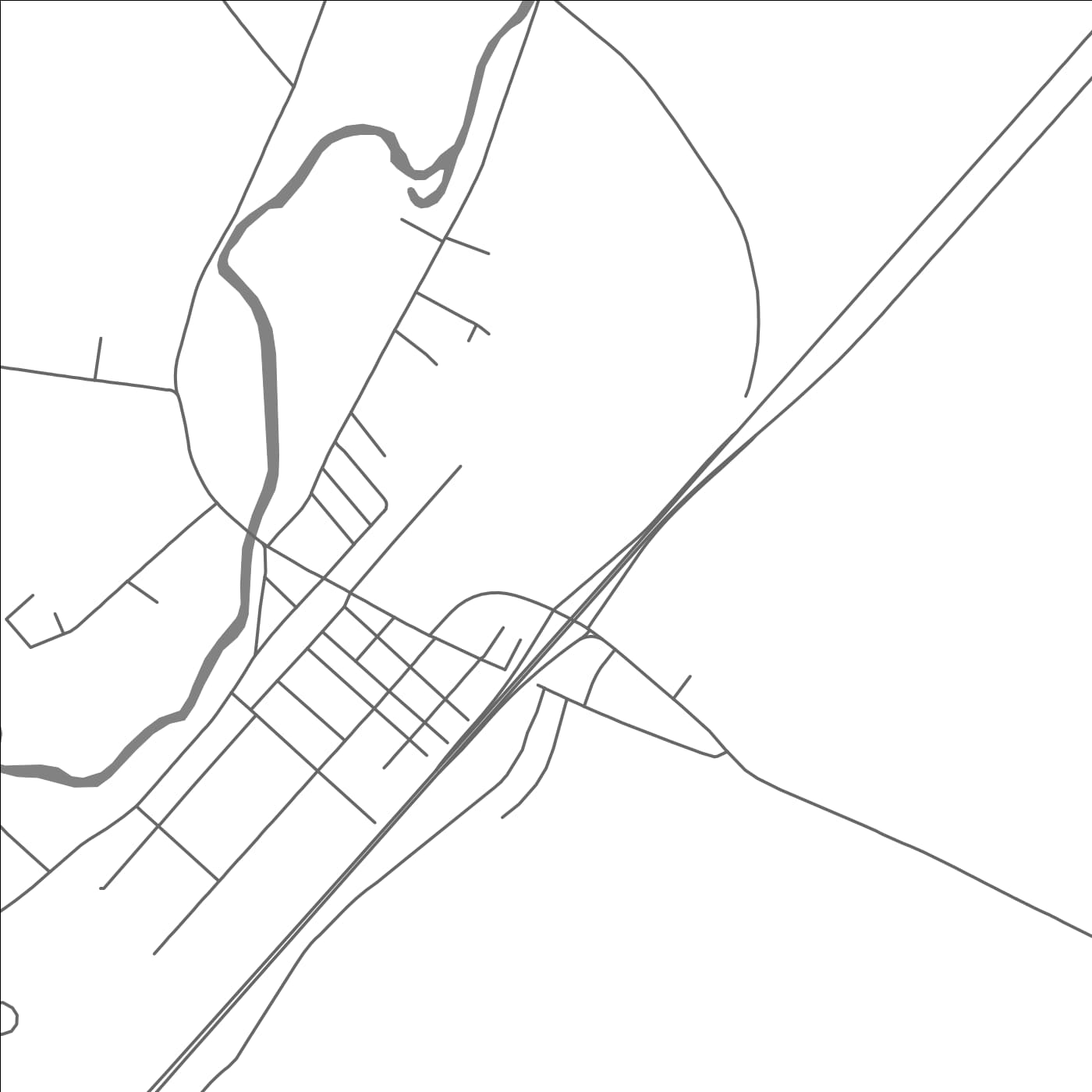 ROAD MAP OF PETITCODIAC, CANADA BY MAPBAKES